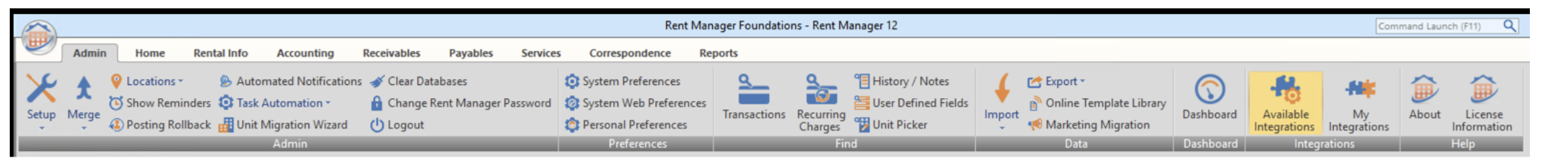 Integrating Rent Manager into Latchel