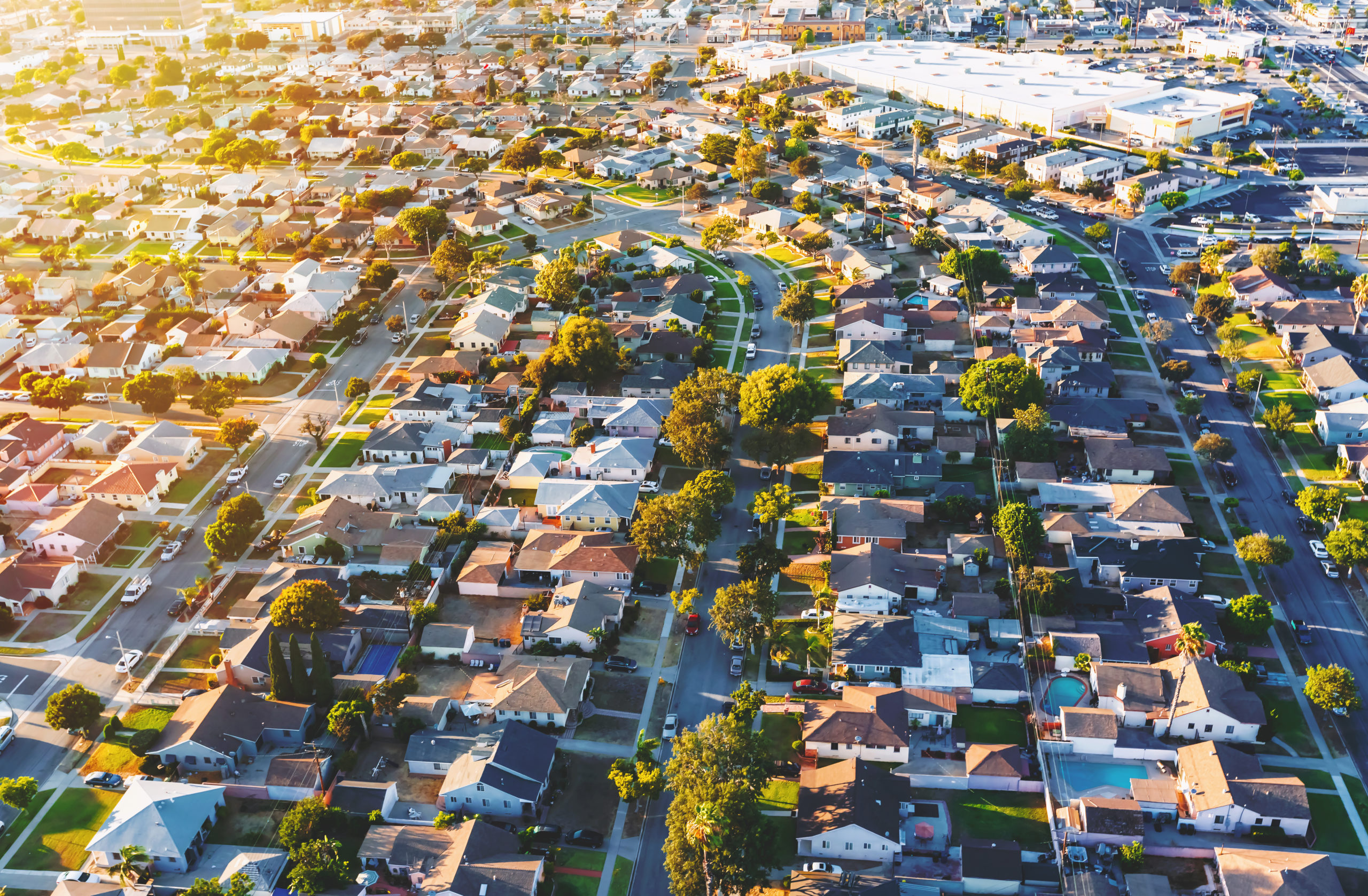 A Property Manager's Playbook for Smart Scaling aerial-view-of-residential-neighborhood-in-LA