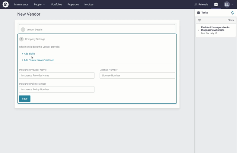 How to Add & Manage Vendors