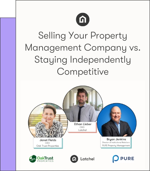 Selling Your Property Management Company vs Staying Independently Competitive