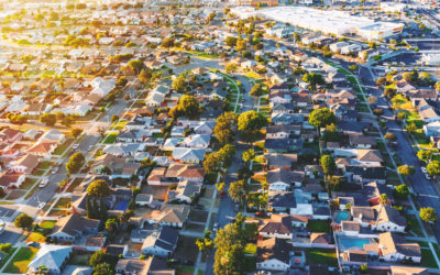A Property Manager's Playbook for Smart Scaling aerial-view-of-residential-neighborhood-in-LA